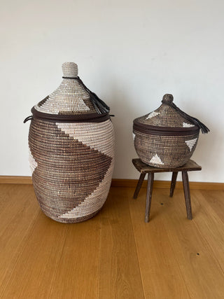 Afrikanischer Wäschekorb -Set