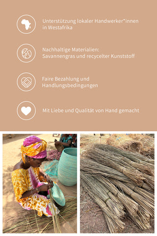 Afrikanischer Wäschekorb Yenne