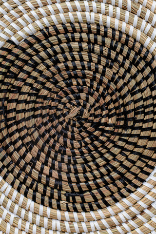 Tischset mit Umrandung Kreis (4er Set)