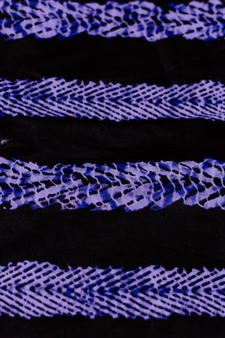 Afrikanische Kochschürze Lila