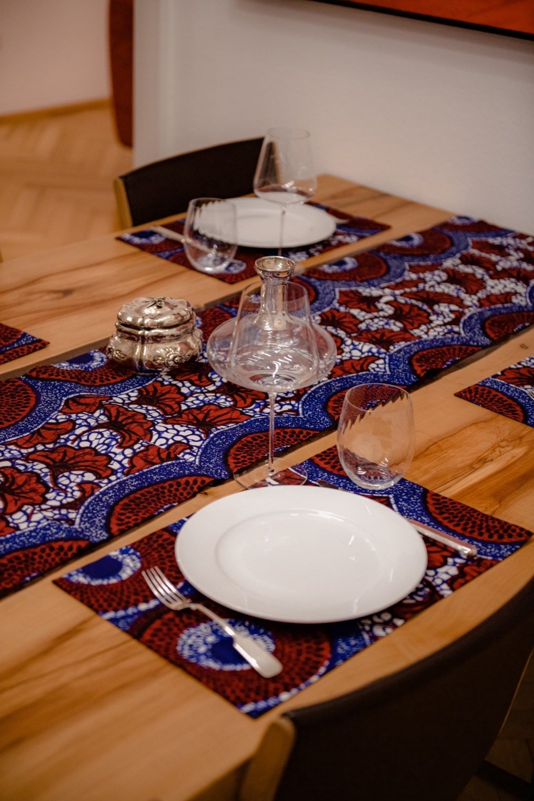 Nepnuser Kwanzaa Tischsets – 4 Stück, 30,5x45,7 Cm, Aus Leinen, Für Afroamerikanische Feiertagsdeko